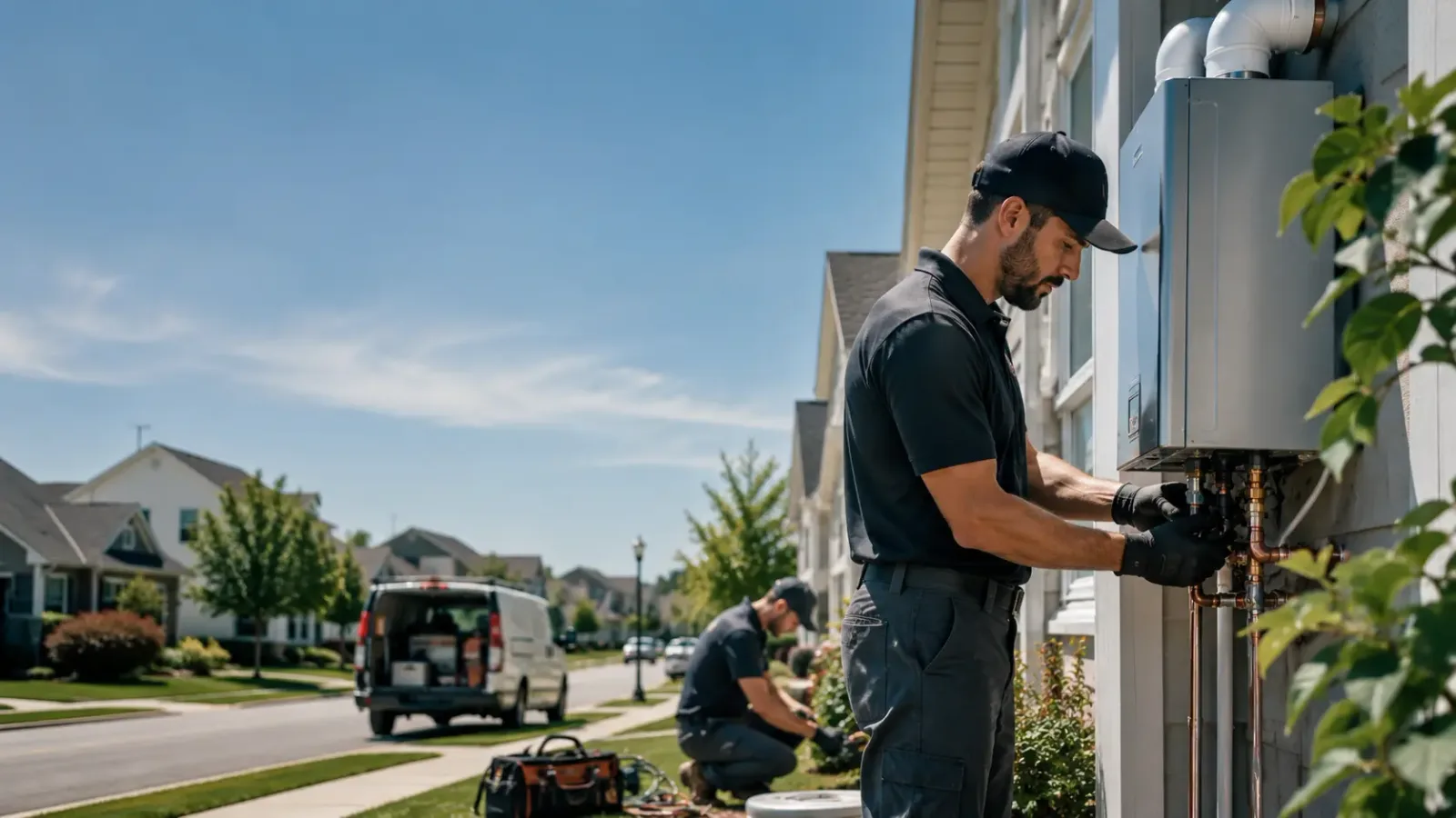Tankless Water Heater Installation in Francitas, TX